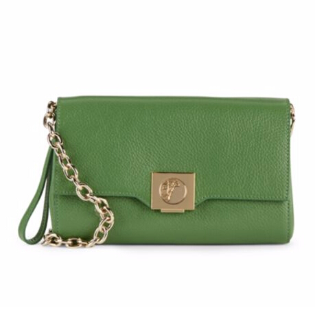 Versace Collection Leather & Goldtone Chain Handbag  $299.99