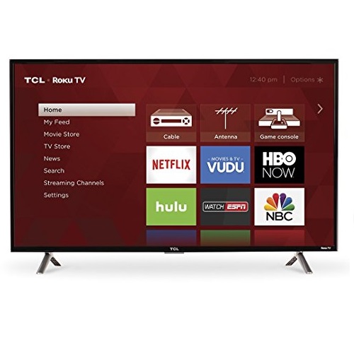 TCL 40S305 40-Inch 1080p Roku Smart LED TV (2017 Model), Only $199.99,  free shipping