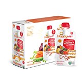 Happy Baby Organic Stage 3 Baby Food, Hearty Meals, Vegetables & Beef Medley with Quinoa, 4 oz (Pack of 16)  $14.4