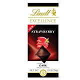 Lindt Excellence草莓黑巧克力排 x 12排 $10.70