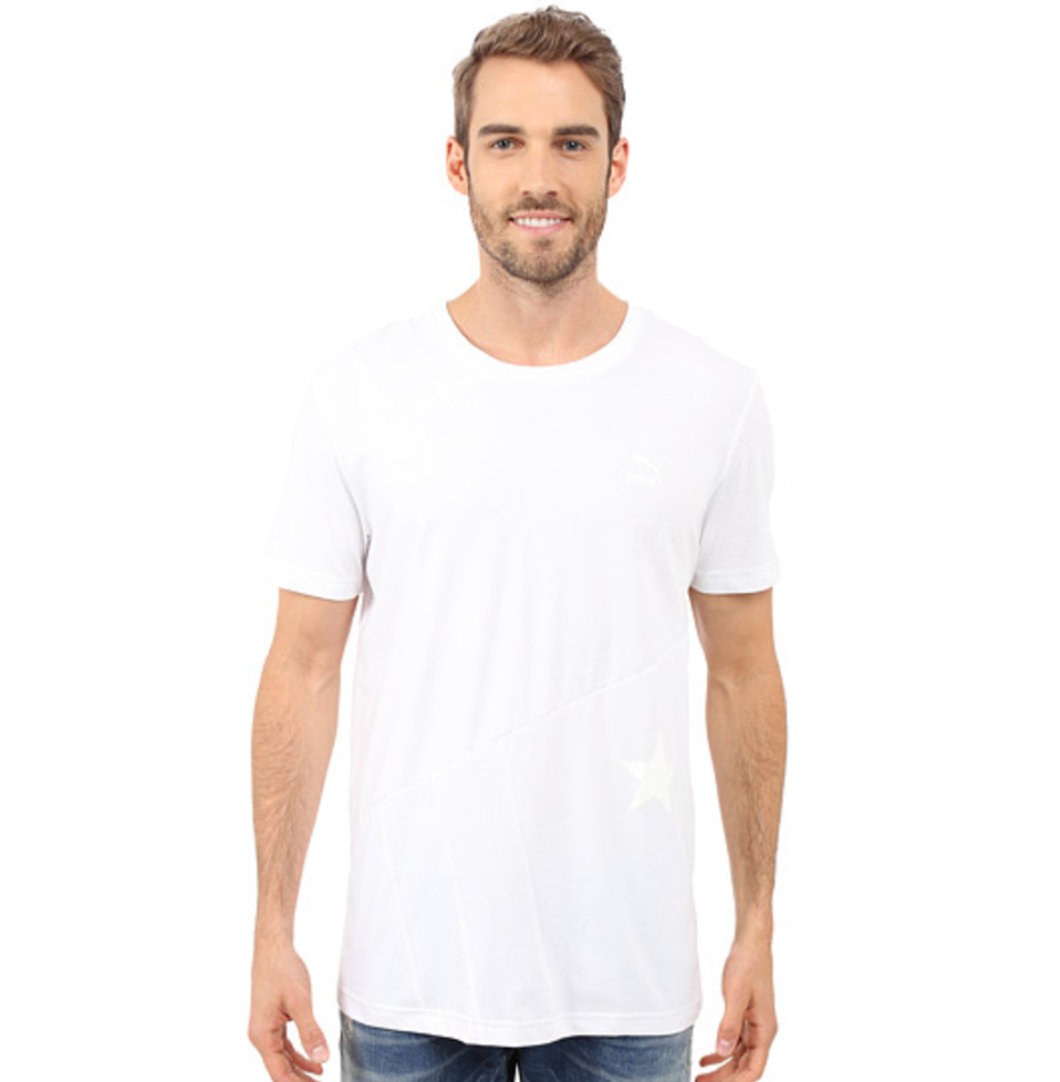 6PM: 僅剩一件！PUMA(彪馬) Evo Stars & Stripes T-Shirt男士T恤, 原價$35, 現僅售$12.99