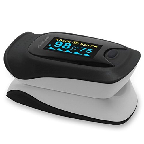 MeasuPro Instant Read Fingertip Digital Pulse Oximeter, FDA Approved, Only $19.99
