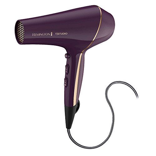 Remington Pro Series AC9140S T|Studio Thermaluxe Hair Dryer, with Tangle Free Fabric Cord, Bonus - Concentrator & Sectioning Clips, Blow Dryer, Purple, Only $29.97, You Save $10.02(25%)