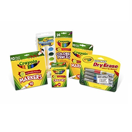 Crayola Back To School Pack; Grades Third through Fifth, Only $8.00, You Save $15.99(67%)