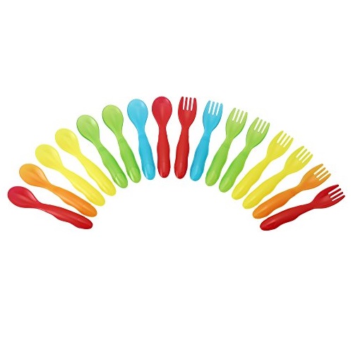 The First Years Take & Toss Flatware for Kids, 16 pieces, Only $2.03
