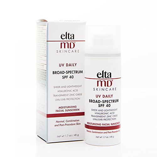 EltaMD UV Daily Broad-Spectrum SPF 40 Moisturizing Facial Sunscreen (48g/1.7 oz) , Only $19.04
