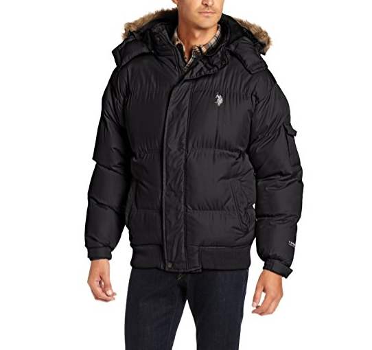 U.S. Polo Assn. Men's Short Snorkel Coat with Small Pony only $15.81