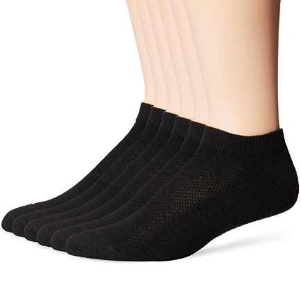 Hanes Men's FreshIQ X-Temp Comfort Cool Vent No Show Socks (Pack of 6) $5.07 FREE Shipping on orders over $25
