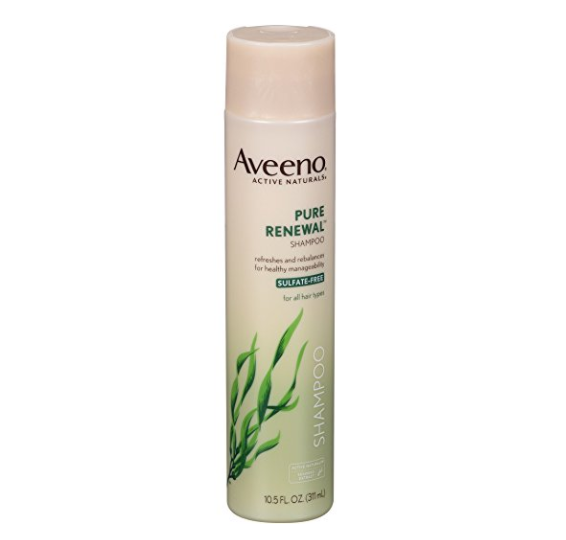 Aveeno Pure Renewal Gentle Shampoo, 10.5 Fl. Oz (Pack of 2) only $9.50