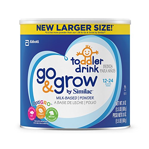Similac Go & Grow Milk-Based Toddler Drink, Powder, 24 oz (Pack of 6) , Only $68.33,  free shipping after clipping coupon