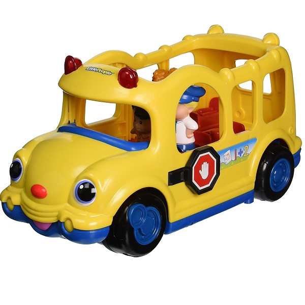 史低价！Fisher-Price费雪 小小探索家系列Lil' Movers校车玩具，原价$17.99，现仅售$9.84