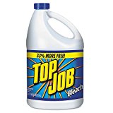 Top Job KIK 11007735044 Regular Bleach, 1 gal Bottle (Pack of 6) $9.40