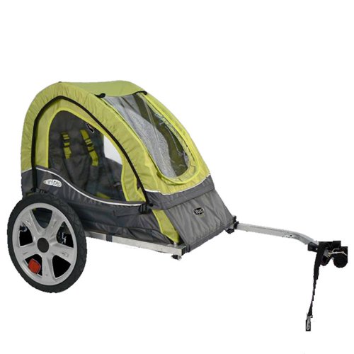 Pacific Cycle InStep Sync Single Bicycle Trailer, Green/Gray, Only $50.73, You Save $32.79(39%)