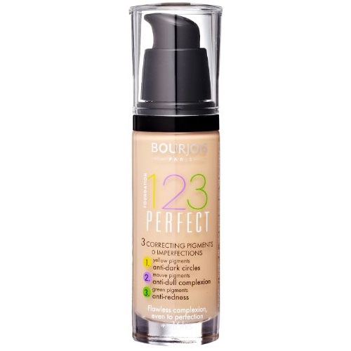 Bourjois Fond de Teint 123 Perfect Foundation for Women, # 51 Vanille Clair, 1 Ounce, Only $11.62, free shipping after using SS