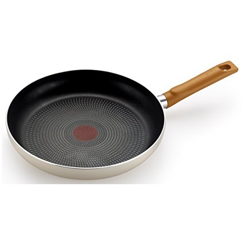 T-fal B61304 Tres Chic Nonstick Thermo-Spot Heat Indicator Dishwasher Safe Fry Pan Cookware, 9.5-Inch, Fruity, Only $17.14