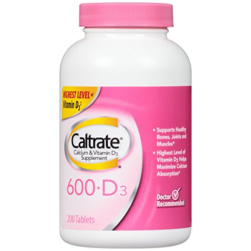 Caltrate 钙尔奇600+D3 钙片，200粒， 现仅售$14.89，免运费