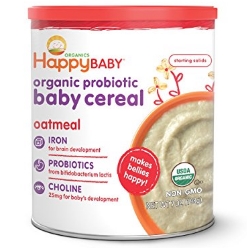 Happy Baby, Happy Bellies Organic Oatmeal Cereal, 7 oz $3.99 FREE Shipping on orders over $35