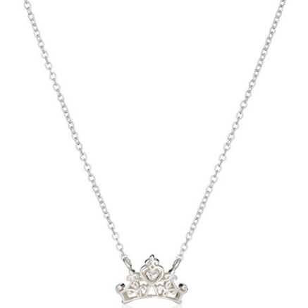 Disney Princess Crown Pendant Necklace, 16