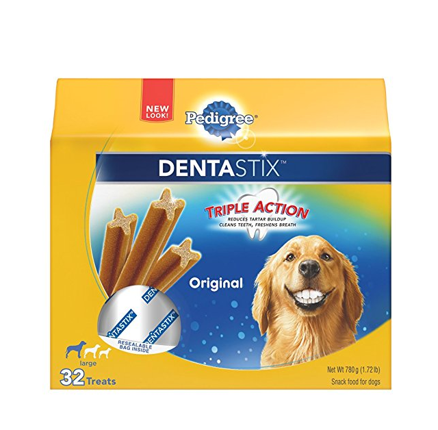 PEDIGREE Dentastix Large Dog Treats only $8.89