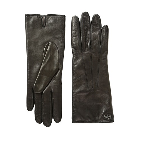 COACH Leather Basic Gloves, only $36.99, free shipping
