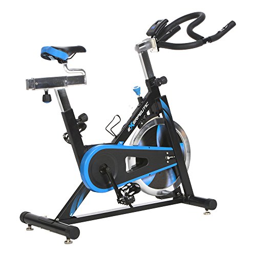 Exerpeutic LX7 Indoor Cycle Trainer with Computer Monitor and Heart Pulse Sensors, Only $136.50