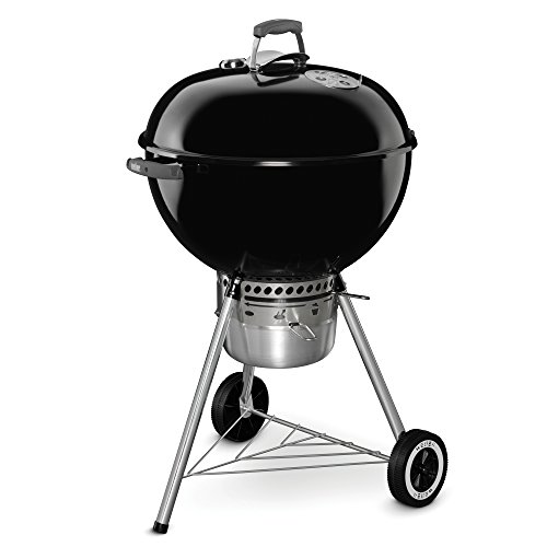 Weber 14401001 Original Kettle Premium Charcoal Grill, 22-Inch, Black, Only $124.31