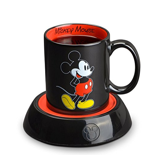 Disney Mickey Mouse Mug Warmer, Black/Red only $8.99