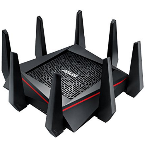 ASUS RT-AC5300 AC5300 Tri-band WiFi Gaming Router, MU-MIMO, AiProtection Lifetime Security by Trend Micro, AiMesh compatible for Mesh WiFi System, WTFast game accelerator,Black, Only $238.05