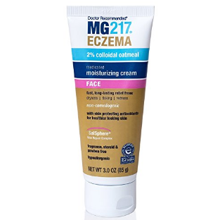MG217 Eczema Face Medicated Moisturizing Cream, 3 Ounce - for eczema, rash and dermatitis $5.36