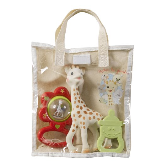 Vulli Sophie La Girafe 宝宝礼品袋, 现仅售$35.70，免运费！