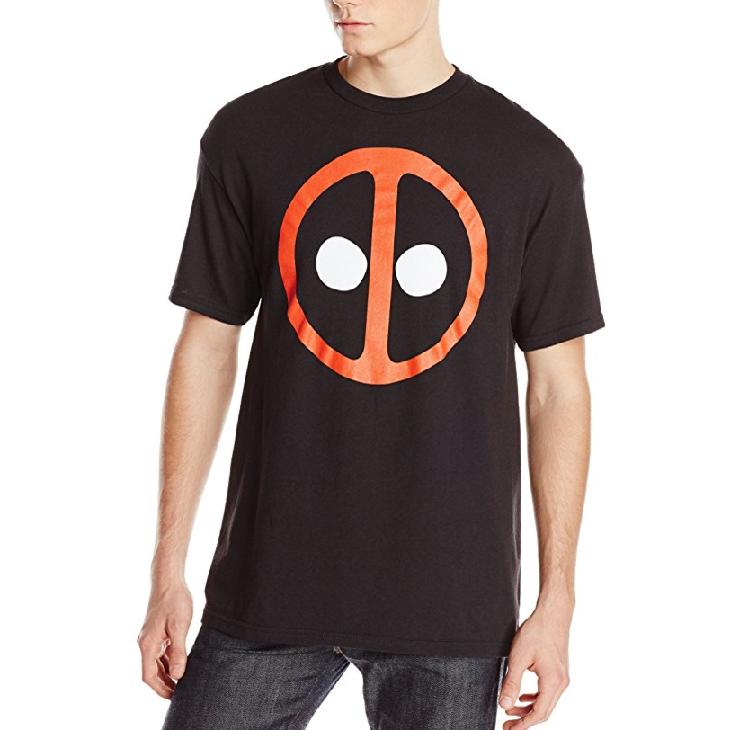 小贱贱DEADPOOL ! Marvel Deadpool Icon T-Shirt 男士T恤, 现仅售$8.99