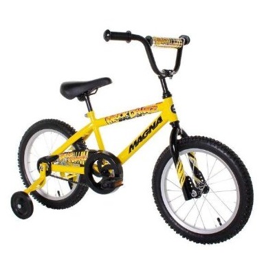 Dynacraft Magna Major Damage Boy's Bike (16-Inch, Yellow/Black), Only $36.36, You Save $23.63(39%)