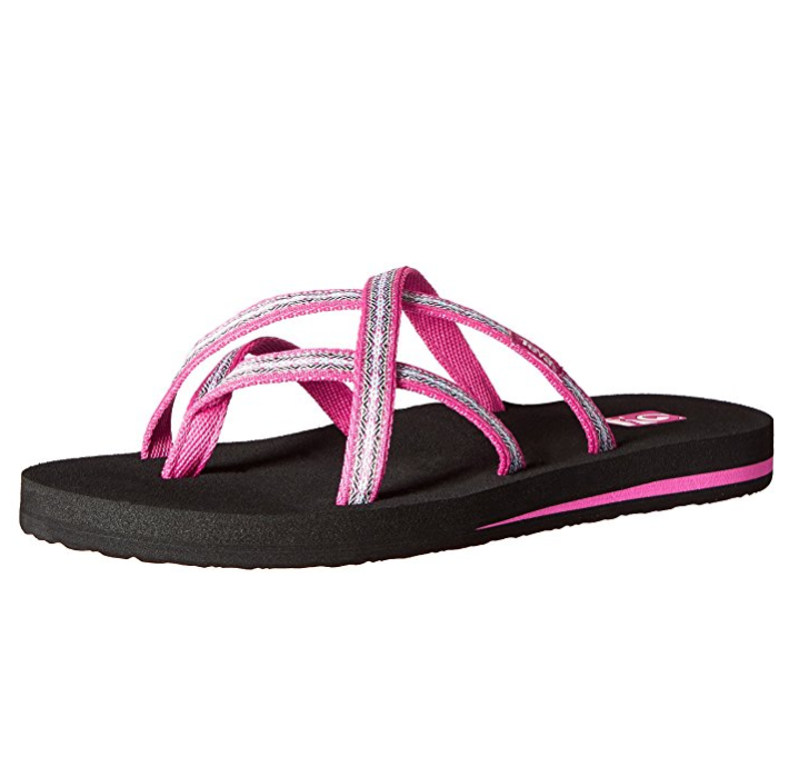 Teva Olowahu Flip-Flops 女士夹脚拖鞋, 现仅售$16.99