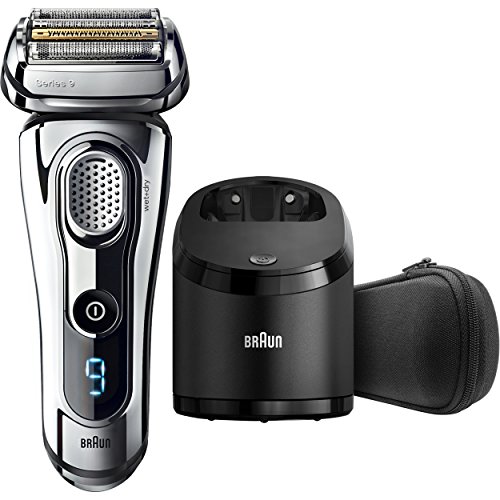 Braun Electric Razor for Men, Series 9 9370cc Electric Shaver With Precision Trimmer, Rechargeable, Wet & Dry Foil Shaver, Clean & Charge Station & Travel Case, Only $219.99, free shipping