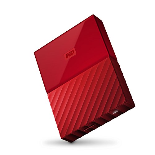 WD 2TB Red  USB 3.0 My Passport  Portable External Hard Drive (WDBYFT0020BRD-WESN), Only $69.56, You Save $40.43(37%)