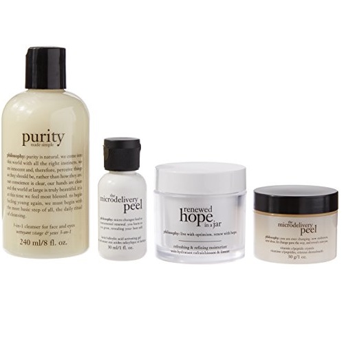Philosophy Cleanse Refine & Renew Kit, 4 Count, Only $58.24, free shipping
