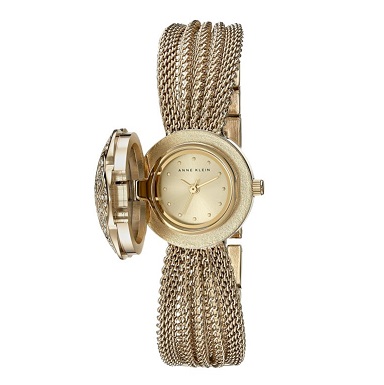 Anne Klein Women's AK/1046CHCV Swarovski Crystal Accented Watch, only$37.38, free shipping