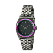 NIXON Small Time Teller 女款不鏽鋼腕錶  特價僅售$45.93