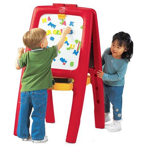 Step2  Easel For Two with Bonus Magnetic Letters/Numbers, Only $28.12, free shipping