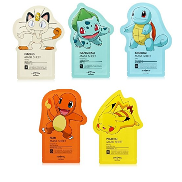 Tonymoly Pokemon Sheet Mask Pack (5 sheets)  $10.74