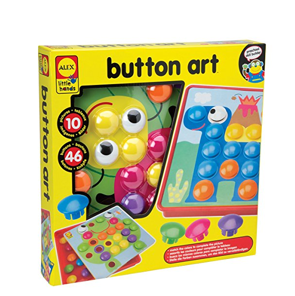 ALEX玩具小手按钮艺术, 现仅售$9.52