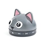 Kikkerland Kitchen Timer, Cat, Multicolor $2.99 FREE Shipping on orders over $25