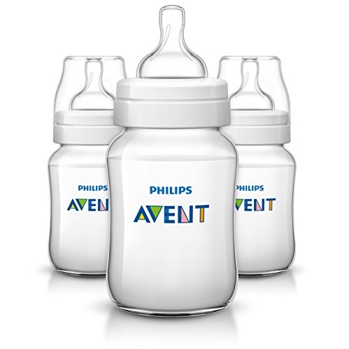 Philips飞利浦Avent新安怡 Anti-colic宝宝奶瓶，9盎司，3只装，原价$17.99，现仅售10.47