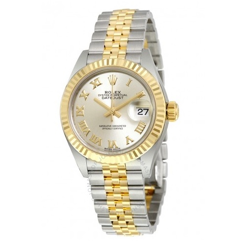Jomashop：ROLEX 劳力士Datejust  18K黄金自动机械日历女士手表，原价$9,150.00，现使用折扣码后仅售$6795.00，免运费。三色同价！
