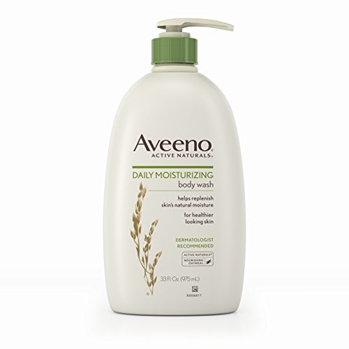 Aveeno Daily Moisturizing Body Wash for Dry & Sensitive Skin, Hydrating Oat Body Wash Nourishes Dry Skin With Moisture, Soothing Prebiotic Oat & Rich Emollients, 33 fl. oz , Only $8.99