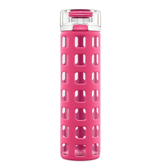 Ello Syndicate BPA-Free Glass Water Bottle with Flip Lid, 20-Ounce only $10.85