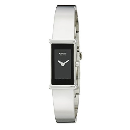 Citizen西鐵城 EG2450-53E女士光動能銀色手鐲腕錶，原價$250.00，現僅售$131.25，免運費
