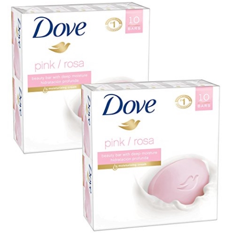 Dove多芬玫瑰敏感肌香皂 20块 点coupon后只需$17.15
