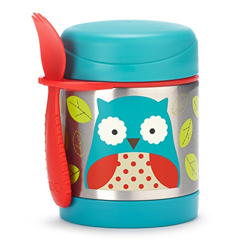 Skip Hop Baby Zoo Little Kid and Toddler Insulated Food Jar and Spork Set, Multi, Otis Owl, Only $10.80, You Save $7.20(40%)