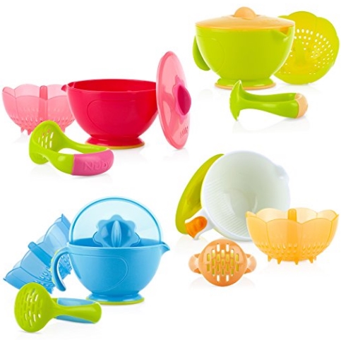 Nuby Garden Fresh Steam N' Mash Baby Food Prep Bowl and Food Masher $7.99 FREE Shipping on orders over $25